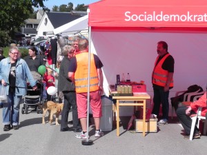 En hälsning till Barometerns Ulf Wickbom, det är ute bland väljarna som vi marknadsför oss och våra idéer.